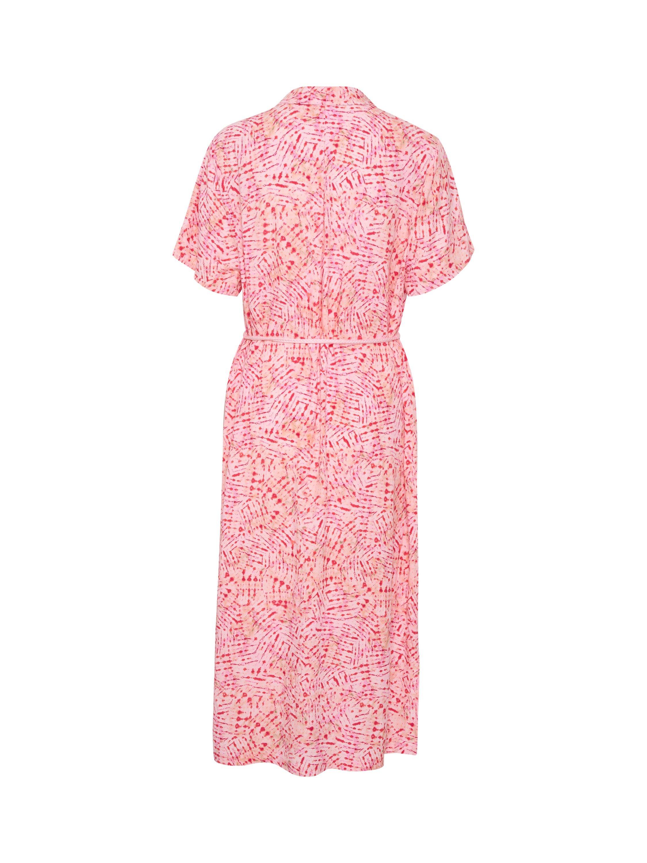 Product image 5 of 5, which shows Saint Tropez Velah Abstract Midi Dress, Pink/Multi, M