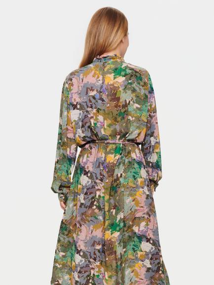 Saint Tropez ChristianaSZ Midi Dress, Multi - view 2, Multi