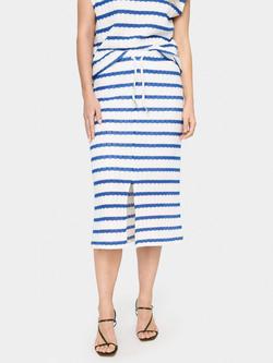Saint Tropez Esmere Stripe Skirt, Ice, Ice