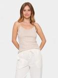 Saint Tropez Gru Organic Cotton Rich Tank Top, Atmos Melange
