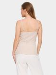 Saint Tropez Gru Organic Cotton Rich Tank Top, Atmos Melange