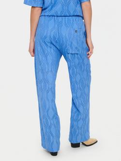 Saint Tropez Dorris Cutout Trousers, Blue - view 2, Blue