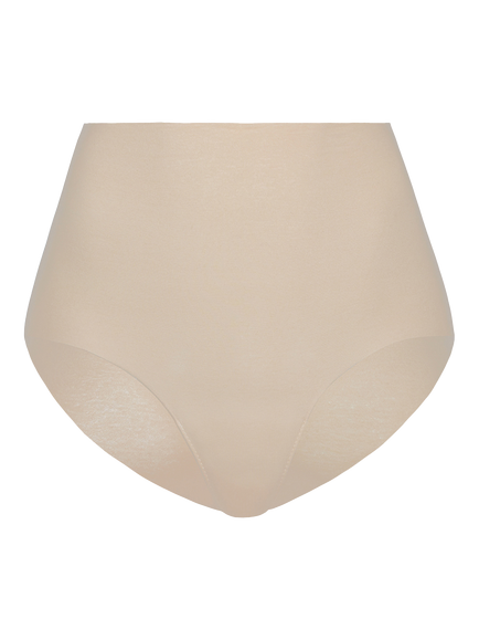 Commando High Rise Bikini Knickers, Beige