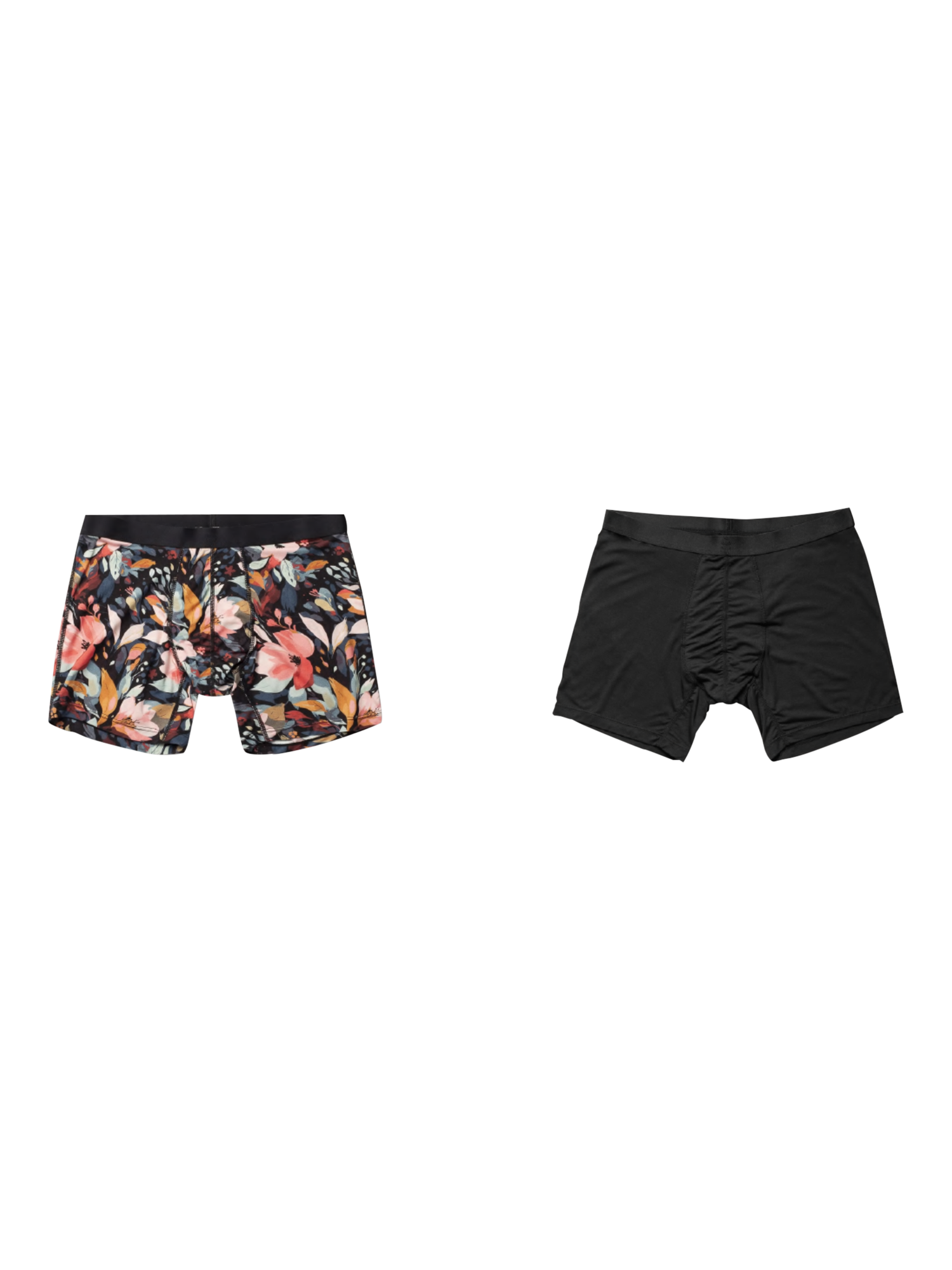 Product image 1 of 3, which shows Panos Emporio EcoVero Boxer Shorts, Pack of 2, Multi, S