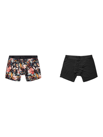 Panos Emporio EcoVero Boxer Shorts, Pack of 2, Multi, Multi
