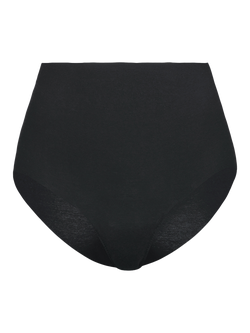 Commando High Rise Bikini Knickers, Black, Black