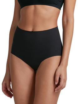 Commando High Rise Bikini Knickers, Black - view 2, Black