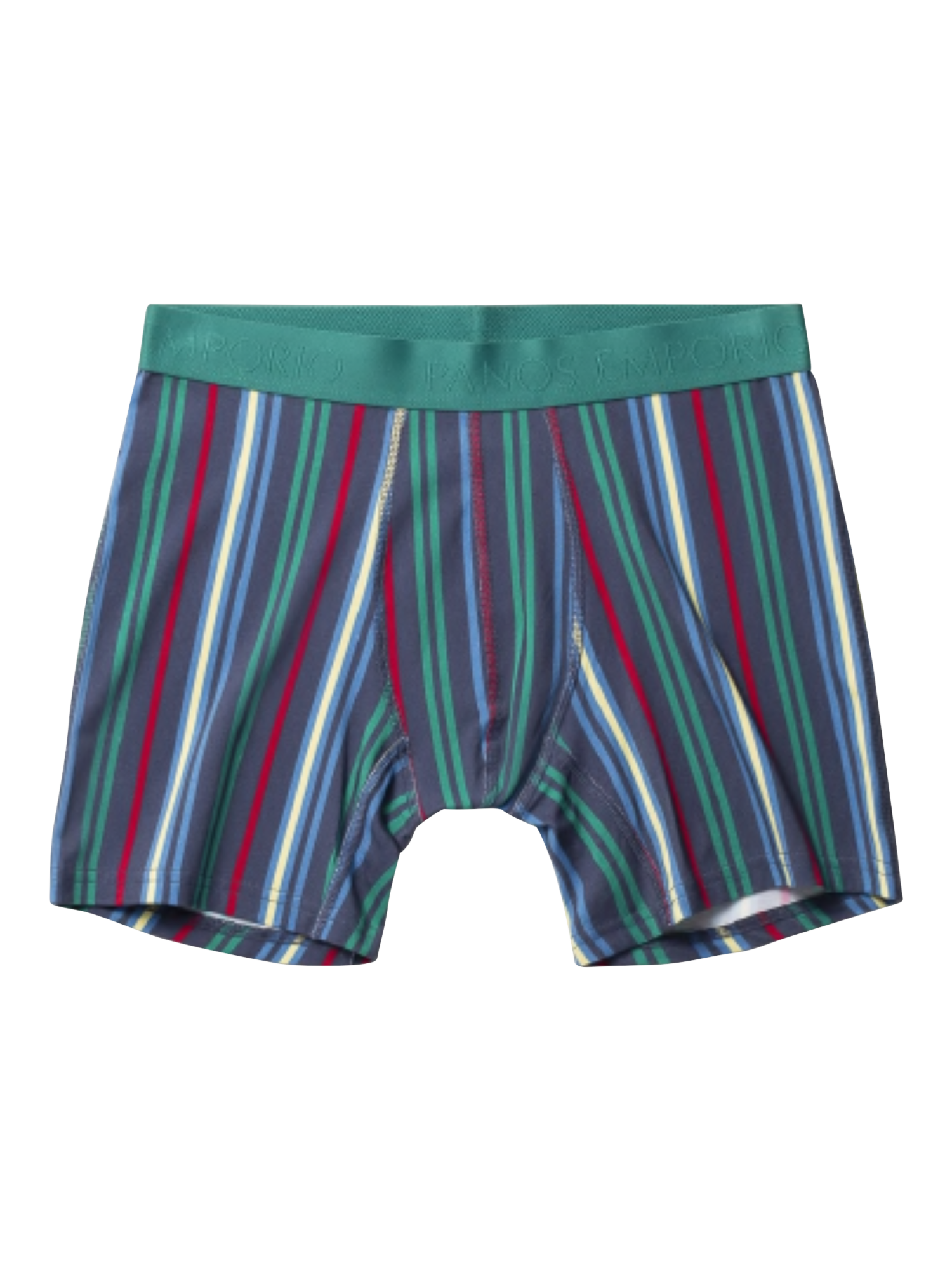 Product image 3 of 5, which shows Panos Emporio Bamboo Organic Cotton Mix Boxer Shorts, Pack of 3, Multi, S