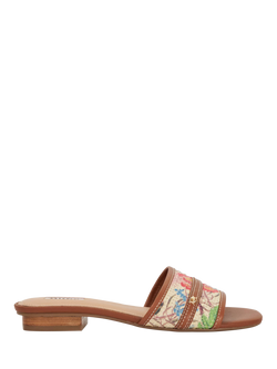 Dune London Leti Botanical Open Toe Sandals, Multi, Multi