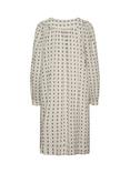 Soaked In Luxury Hella Dobby Dress, Black/White