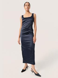 Soaked In Luxury Anna Side Split Maxi Dress, Night Sky, Night Sky