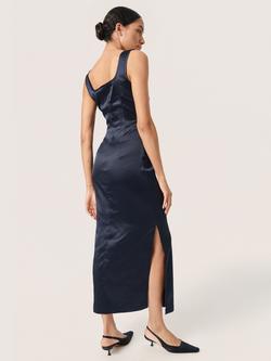 Soaked In Luxury Anna Side Split Maxi Dress, Night Sky - view 2, Night Sky