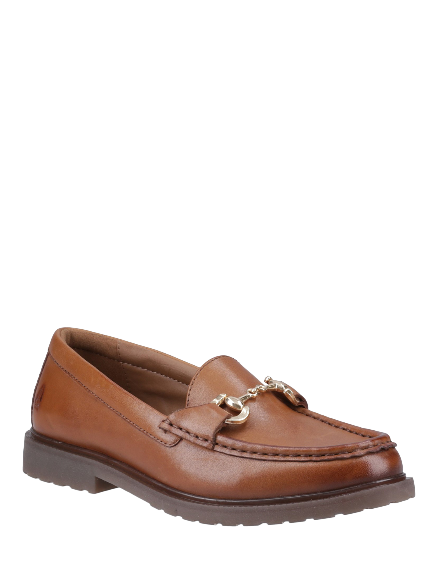 Product image 2 of 4, which shows Hush Puppies Verity Snaffle Loafers, Tan, 3