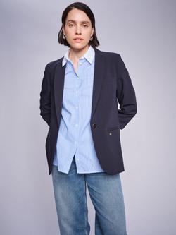 MOS MOSH Annie Lea Preppy Blazer, Salute Navy, Salute Navy
