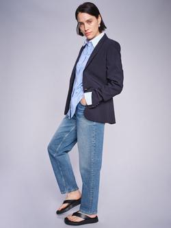 MOS MOSH Annie Lea Preppy Blazer, Salute Navy - view 2, Salute Navy