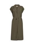 MOS MOSH Nelli Alexi Midi Shirt Dress, Mid Green