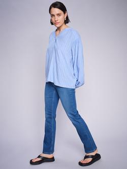 MOS MOSH Ashley Kick Flare Jeans, Mid Blue, Mid Blue