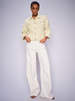 MOS MOSH Colette Wide Leg Jeans, Clay, Clay