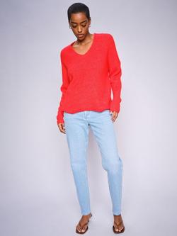 MOS MOSH Elly Gallon Boyfriend Jeans, Light Blue, Light Blue