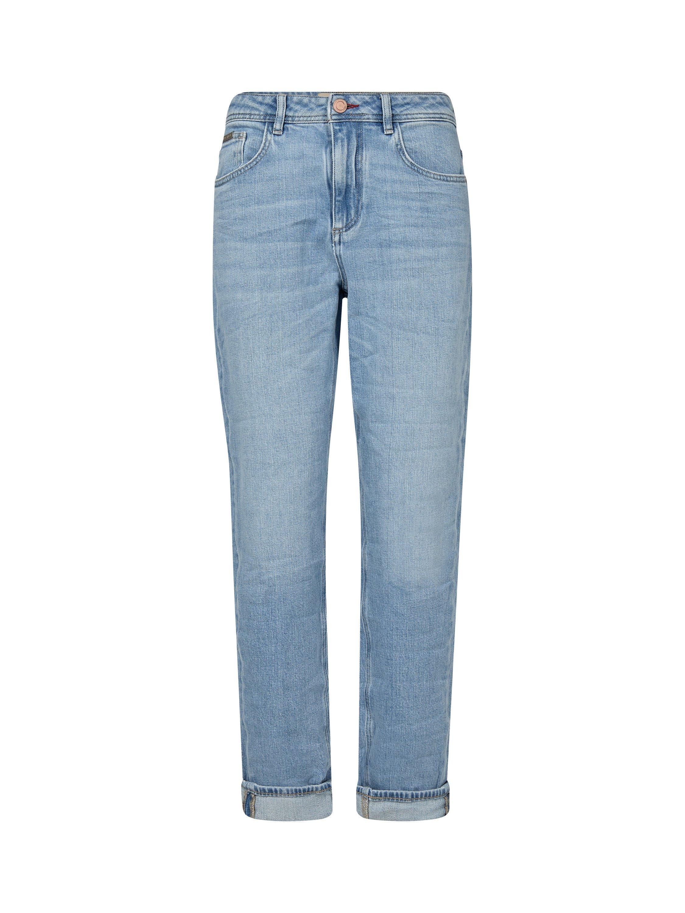 Product image 3 of 6, which shows MOS MOSH Elly Gallon Boyfriend Jeans, Light Blue, 28R