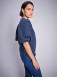MOS MOSH Taissa Linen Short Sleeve Blouse