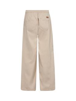MOS MOSH Vincent Rosemary Wide Leg Trousers - view 2, Cream Natural