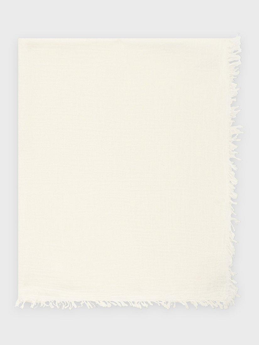 Product image 1 of 2, which shows Gerard Darel Odette Textured Scarf, Ecru