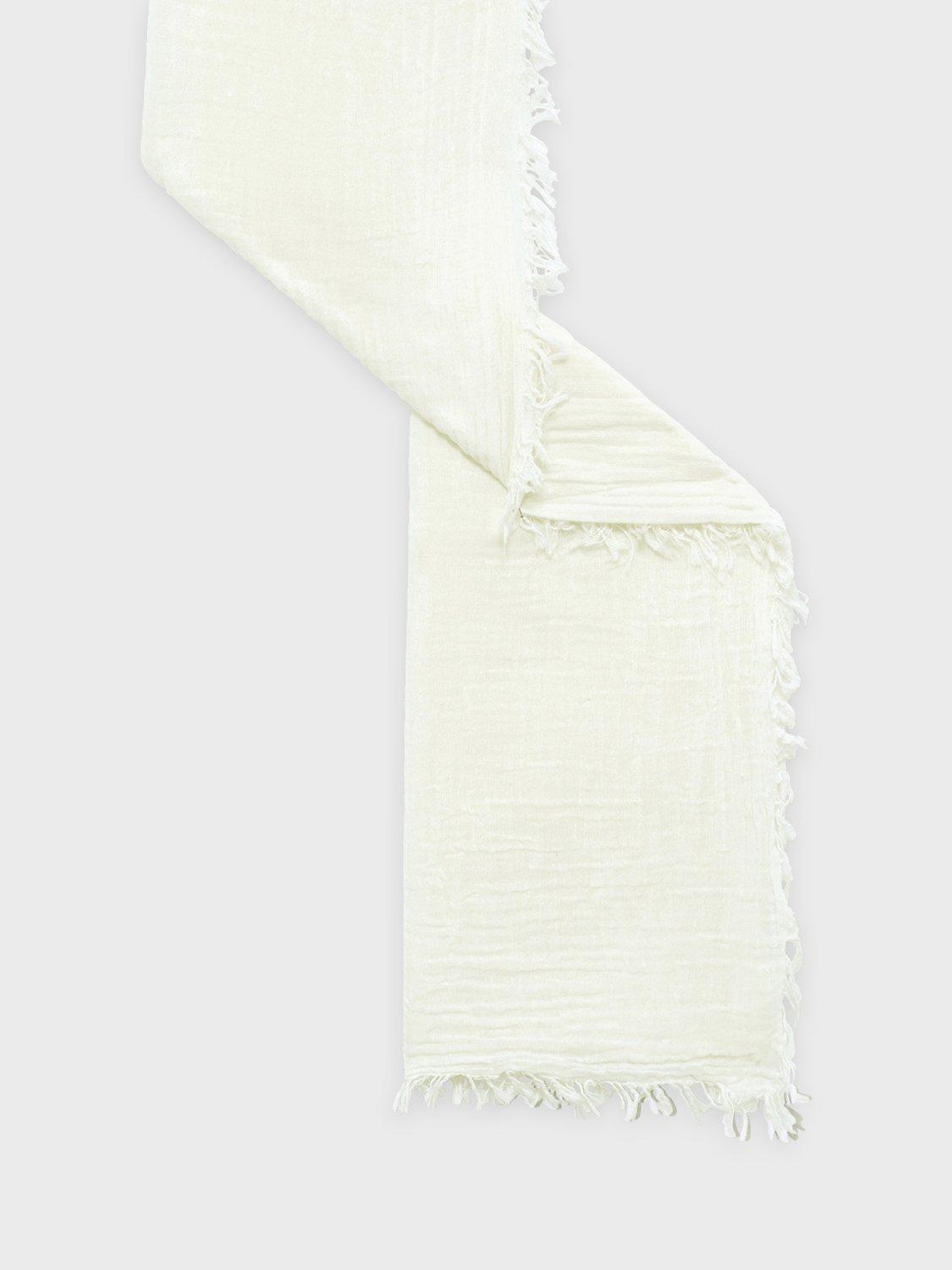 Product image 2 of 2, which shows Gerard Darel Odette Textured Scarf, Ecru