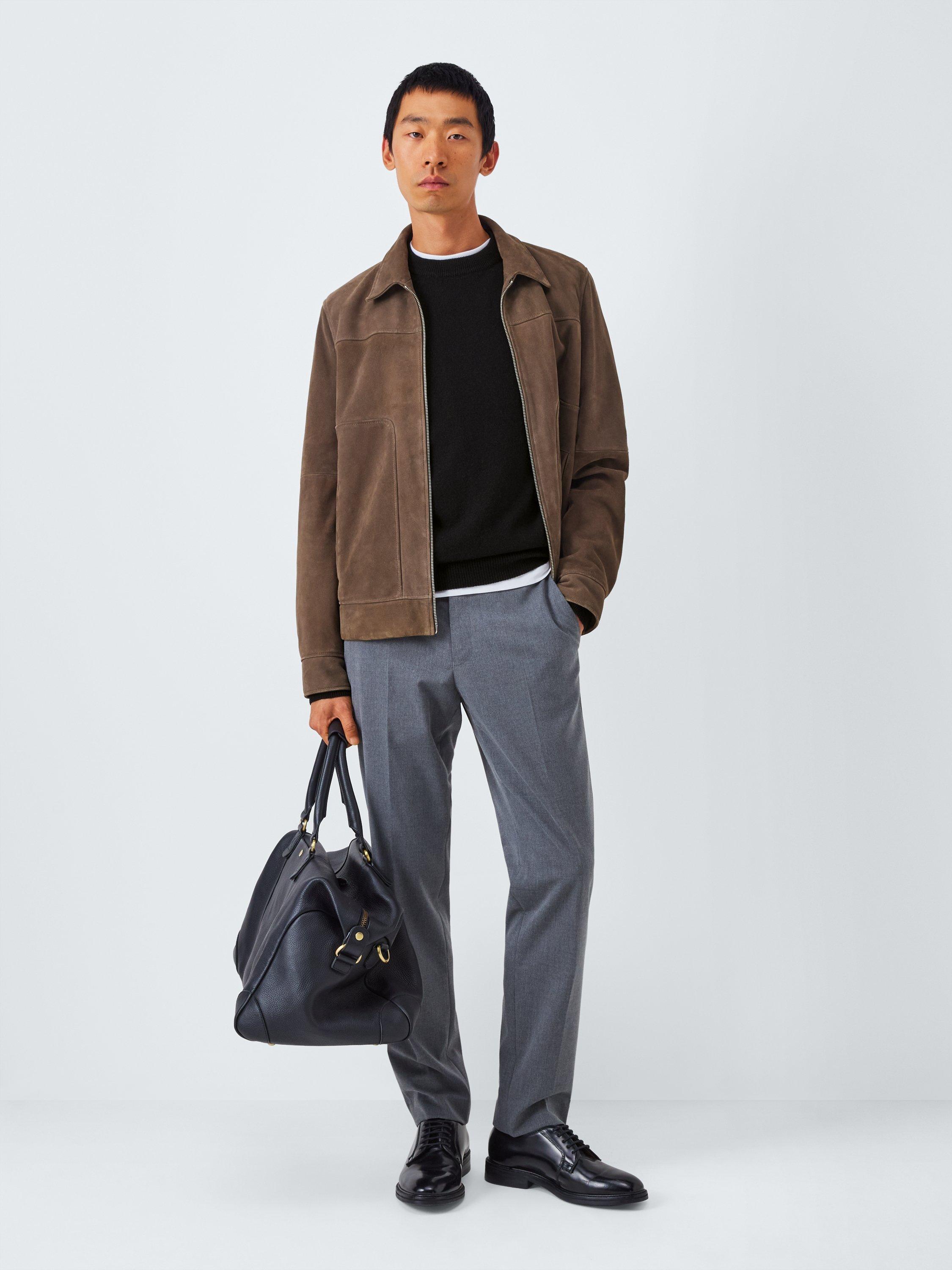 Product image 4 of 7, which shows John Lewis Made in Italy Cashmere Crew Neck Jumper, Black, S