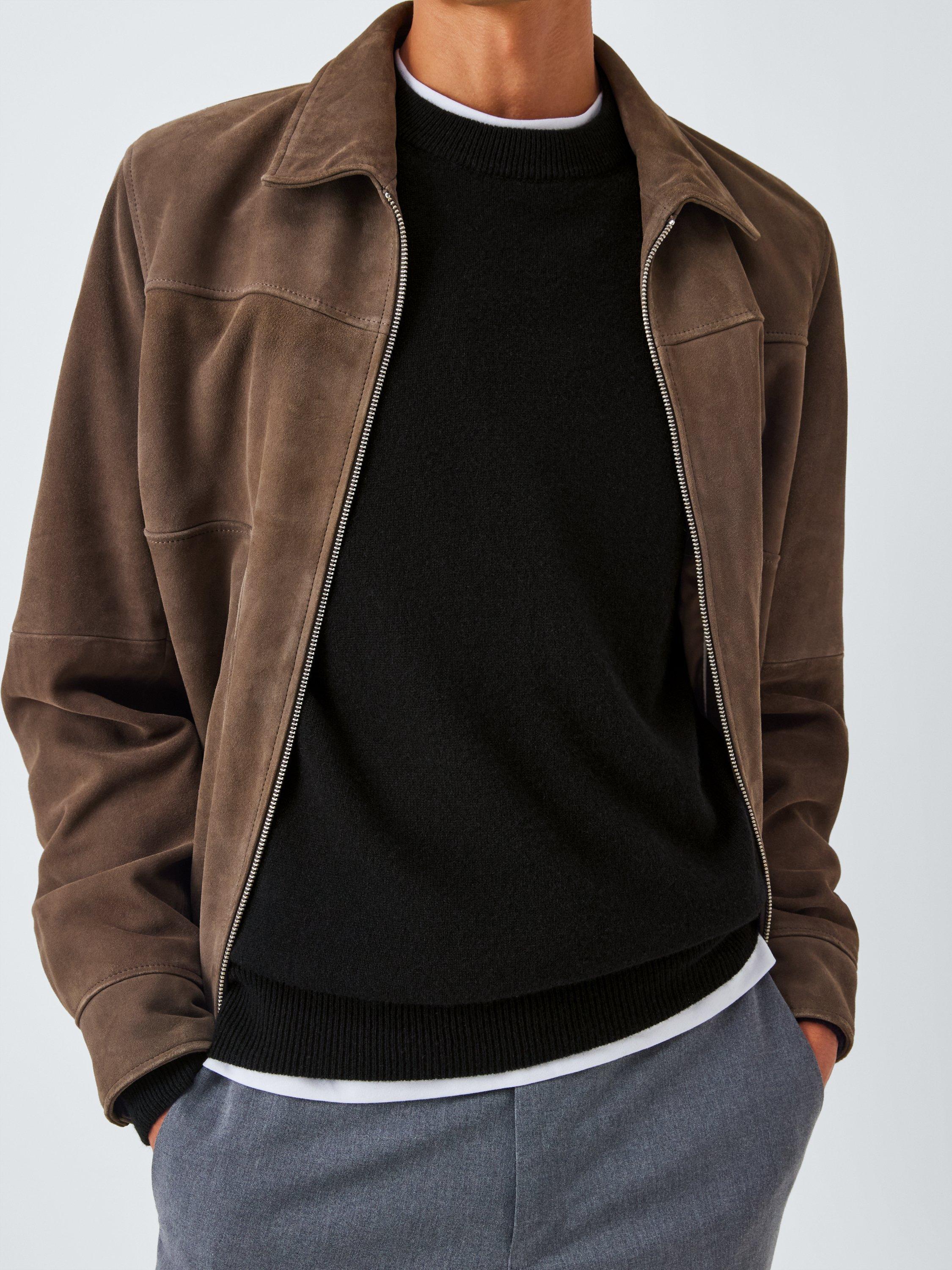 Product image 6 of 7, which shows John Lewis Made in Italy Cashmere Crew Neck Jumper, Black, S