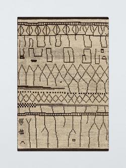 John Lewis Modern Berber Wool Rich Rug, Natural, Natural