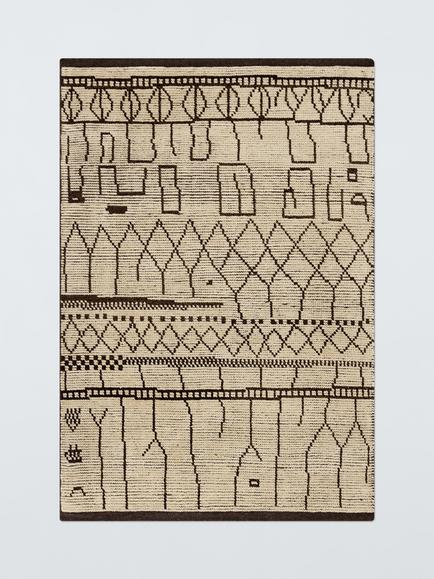 John Lewis Modern Berber Wool Rich Rug, Natural, Natural