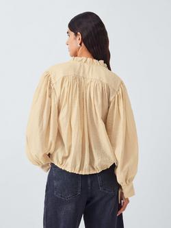 AND/OR Boho Tie Neck Blouse - view 2, Cream