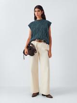 AND/OR Lara Textured Wool Rich Tank Top