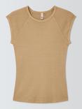 AND/OR Raglan Sleeve T-Shirt, Beige