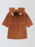 John Lewis Baby Cow Novelty Dressing Gown, Orange