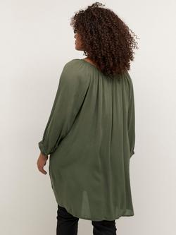 KAFFE Cami Tunic Top - view 2, Grape Leaf