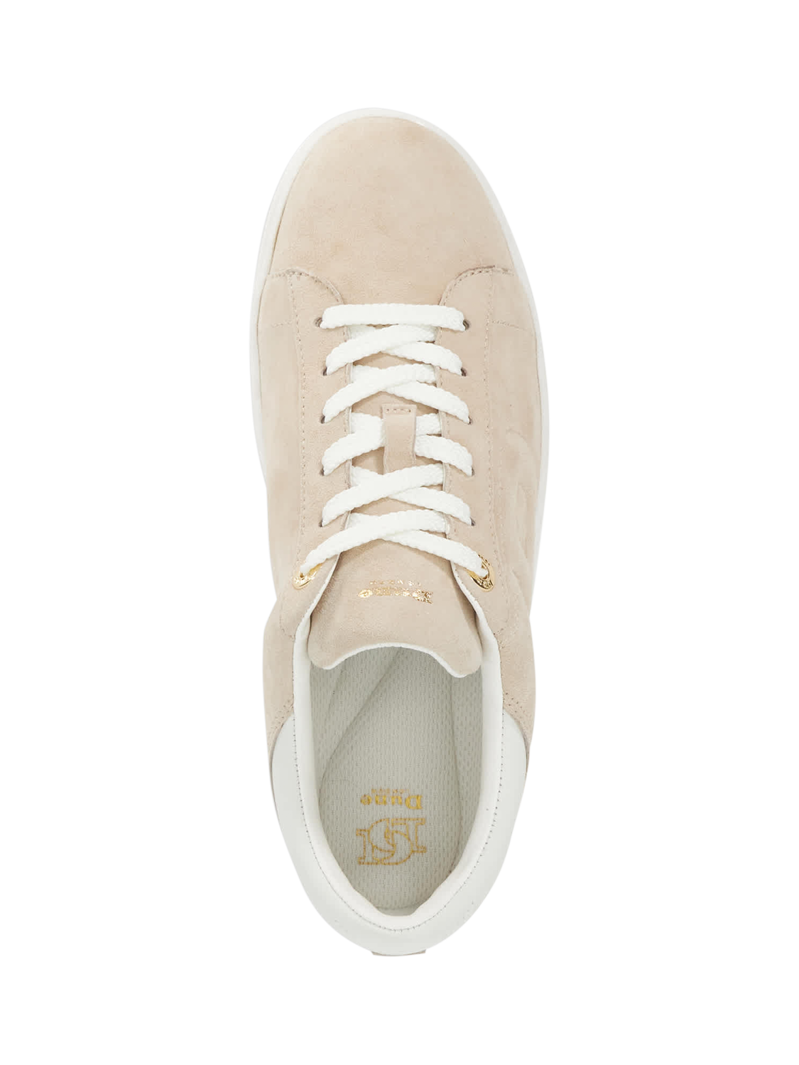 Product image 2 of 5, which shows Dune London Eden Suede Chunky Trainers, Sand, EU36
