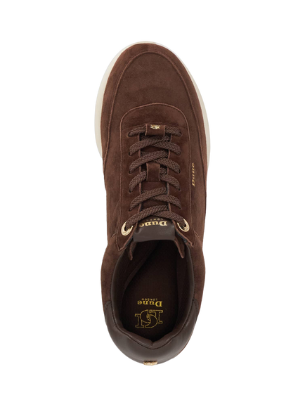 Dune London Entitle Suede Trainers - view 2, Brown