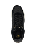 Dune London Everglow Leather Quilted Trainers