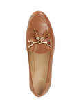 Dune London Greysons Leather Tassle Loafers, Tan