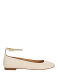 Dune London Hoop Ballerina Pumps, Ecru