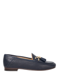 Dune London Greysons Wide Fit Leather Loafers, Navy