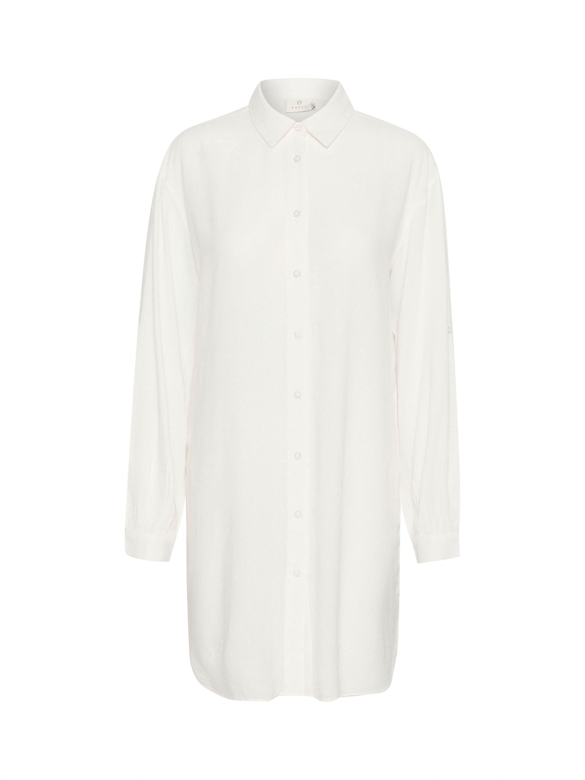 Product image 5 of 7, which shows KAFFE Milia Shirt Dress, Chalk, 18