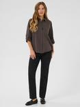 KAFFE Naya Casual Fit Shirt, Mid Grey, Mid Grey
