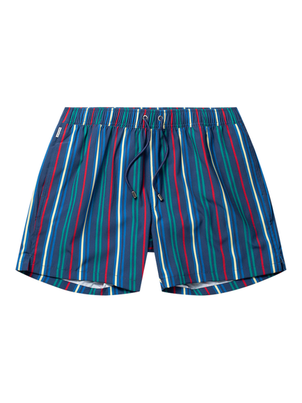 Panos Emporio Classic Stripe Swim Shorts, Multi, Multi