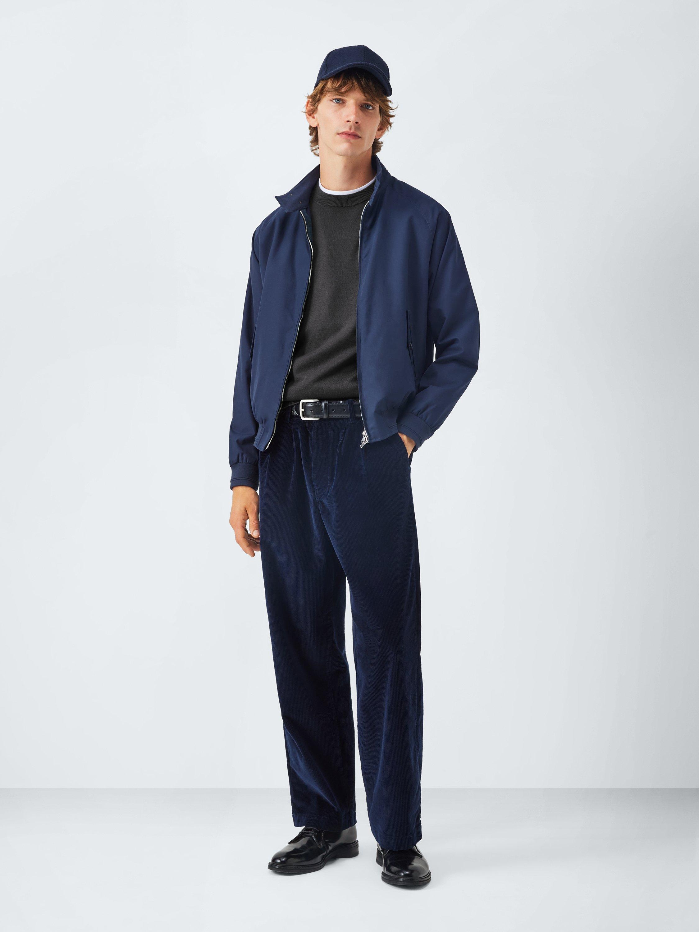 Product image 3 of 6, which shows John Lewis Merino Wool Crew Neck Jumper, Asphalt, S