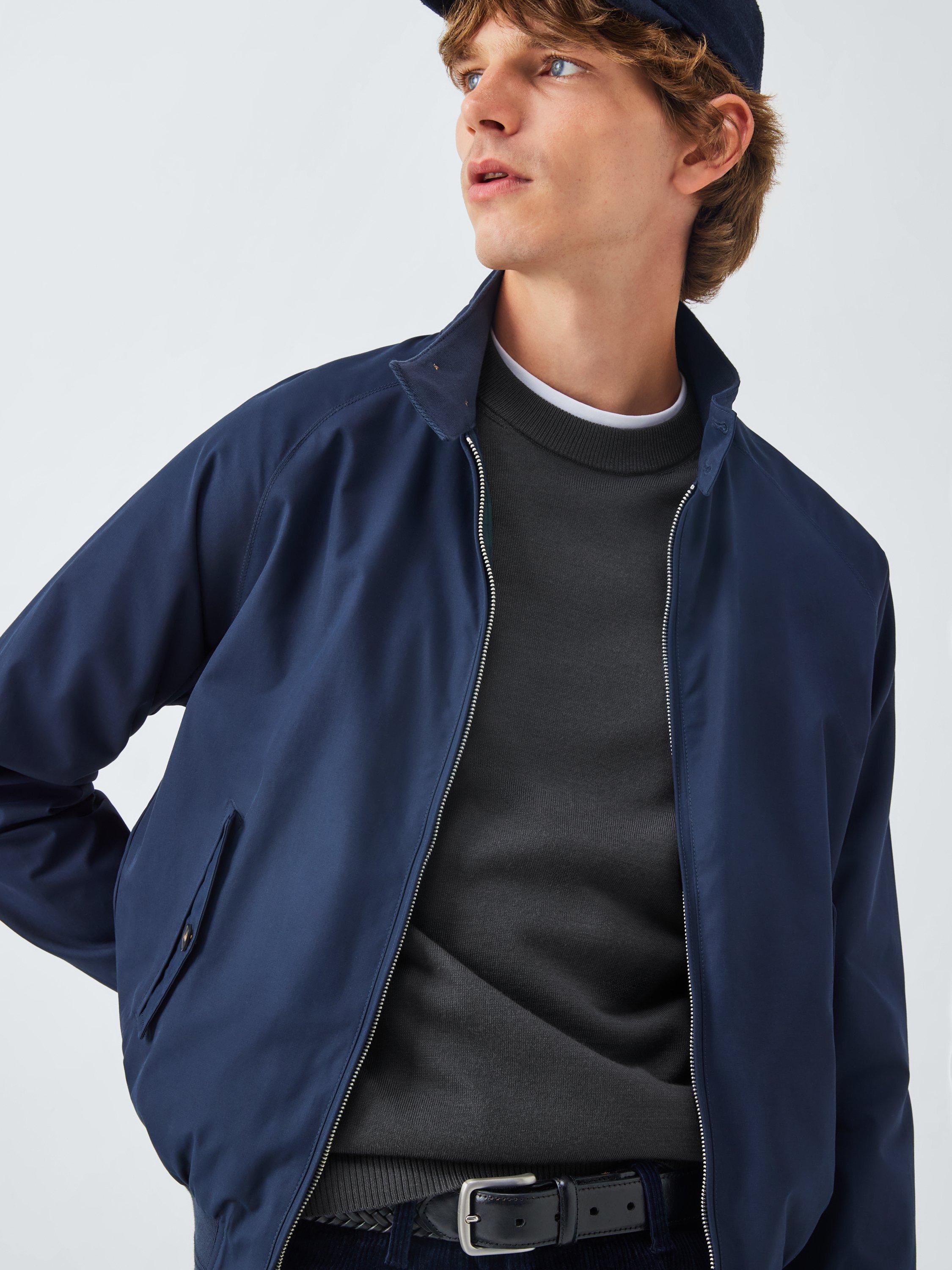 Product image 5 of 6, which shows John Lewis Merino Wool Crew Neck Jumper, Asphalt, S