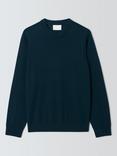 John Lewis Merino Wool Crew Neck Jumper, Asphalt