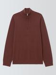 John Lewis Merino Wool Half Zip Jumper